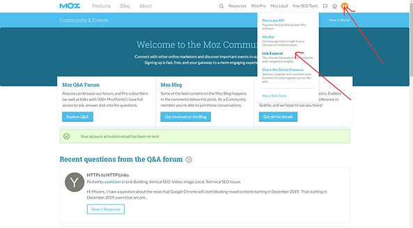 SEO TOOL - LINKS EXPLORE