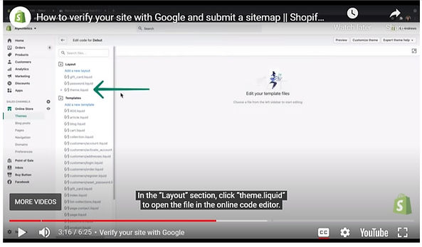 Shopify SEO 驗證及SITEMAP提交教學